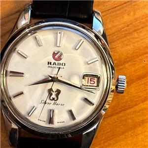 Classic 1968 Rado Silver Horse Wristwatch - NR | eBay