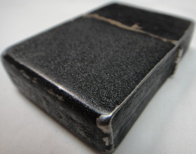 Vintage Genuine Ww2 Zippo War 1942 Black Crackle Lighter Rare 4 Barrel On Popscreen