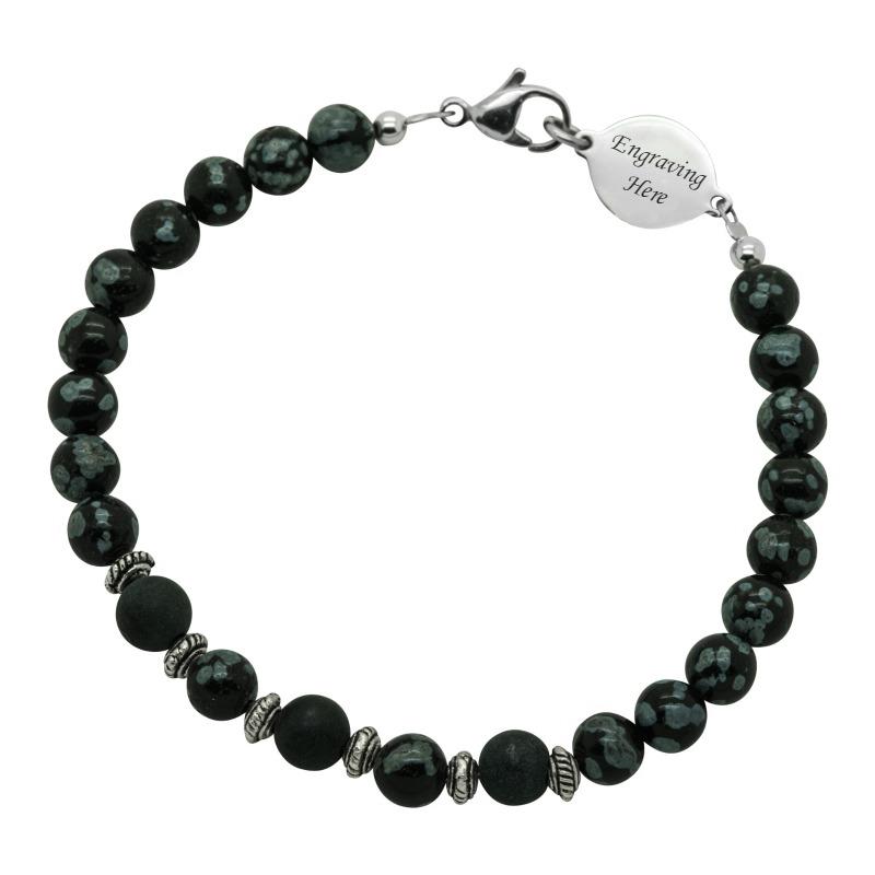 Boy bracelets engraved sales