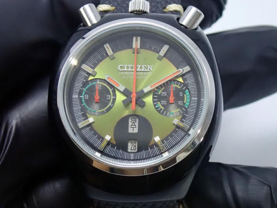 Citizen 8110 Automatic 4-901088K Flyback Chronograph Mens Watch