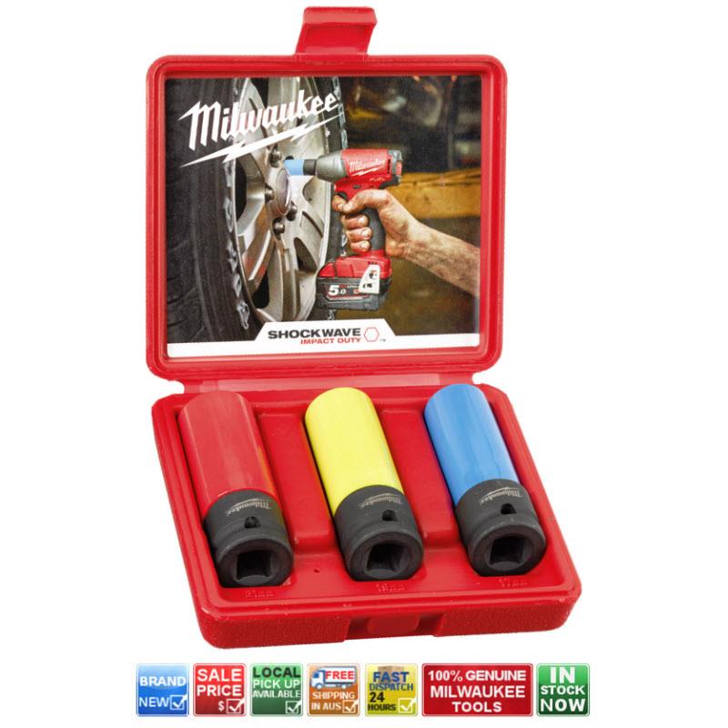 MILWAUKEE 4932451568 1/2" DRIVE SHOCKWAVE METRIC MAG WHEEL IMPACT