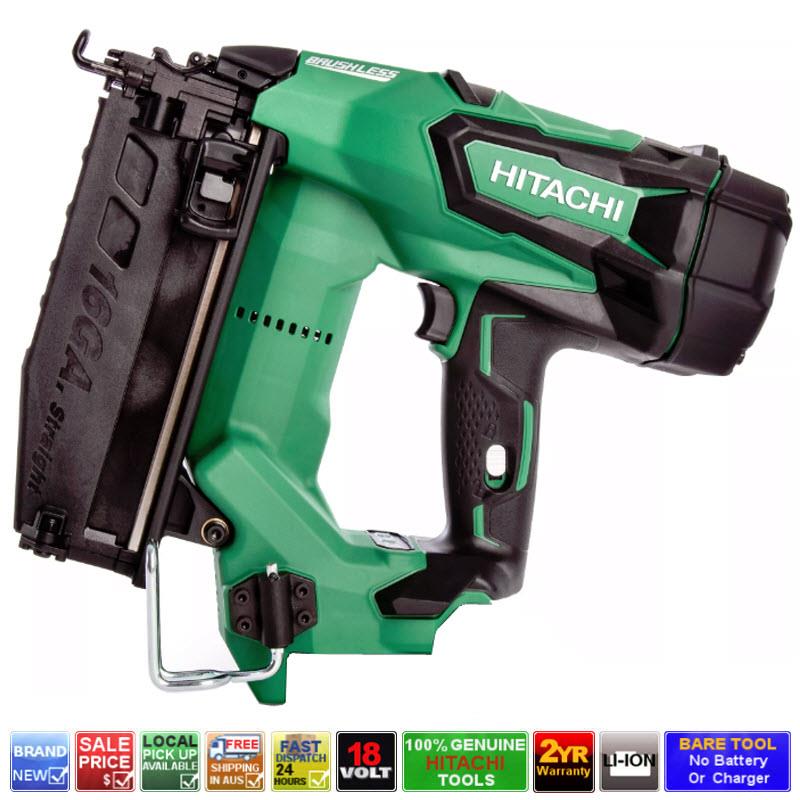 HITACHI HIKOKI NT1865DBSL 18V 16Ga NAIL GUN CORDLESS CSERIES NAILER