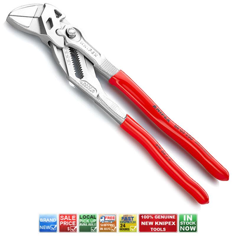 KNIPEX 8603250 250mm PLIERS WRENCH ADJUSTABLE PLIERS 52mm CAPACITY 86