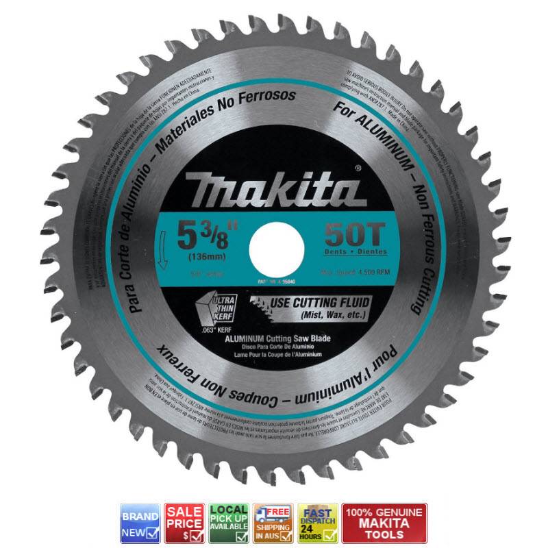 MAKITA 50T 53/8" NON FERROUS METAL CUTTING CORDLESS SAW BLADE