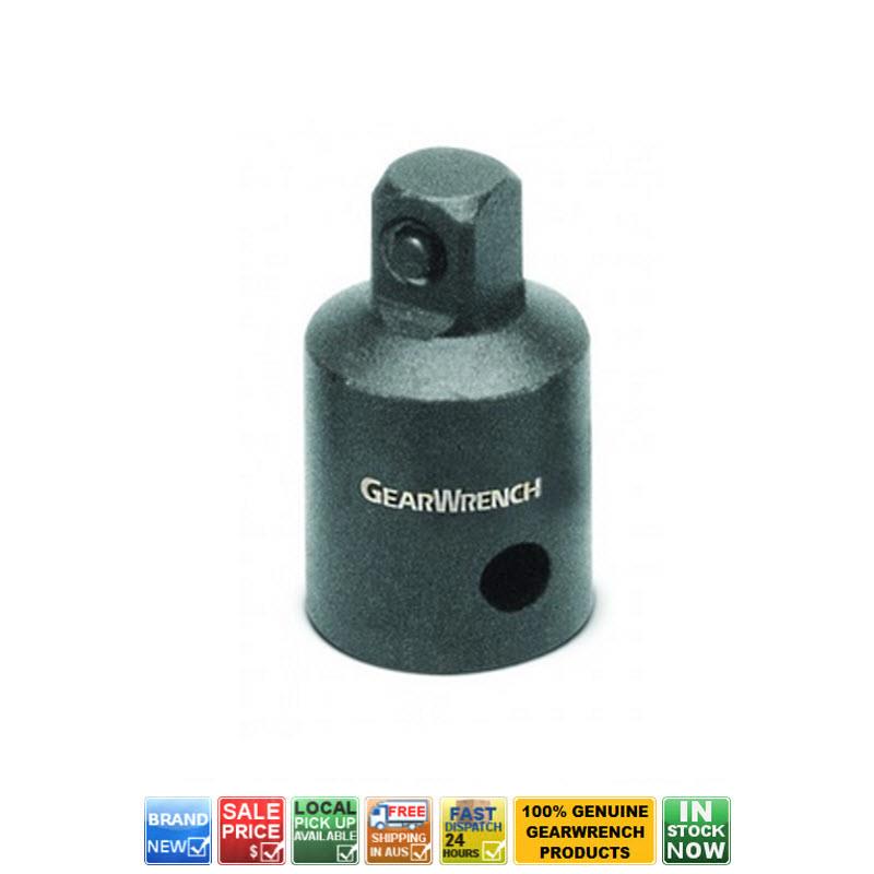 GEARWRENCH 84643 IMPACT SOCKET ADAPTER 1/2" FEMALE TO 3/8" MALE SQUARE