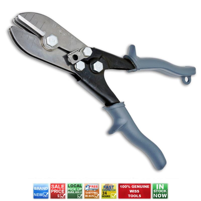 CRESCENT WISS WC5S DOWN PIPE / DOWNSPOUT & SHEET METAL HAND CRIMPER 5