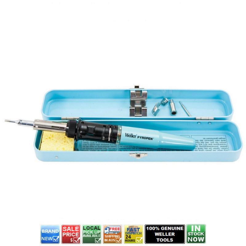 WELLER WPA2 PYROPEN BUTANE SOLDERING IRON KIT GAS SELF IGNITING & METAL