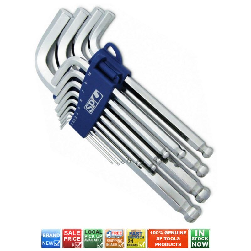 SP TOOLS JUMBO METRIC HEX KEY WRENCH SET 13 PIECE ALLEN KEY