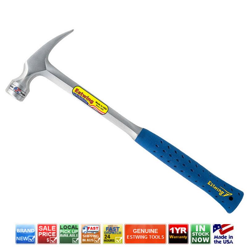 ESTWING E324S STRAIGHT RIP CLAW HAMMER 24oz LONG HANDLE STEEL