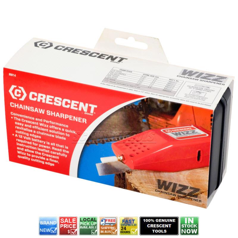 CRESCENT NW14 WIZZ CHAINSAW SHARPENER 12V DC ROTARY CHAIN SAW
