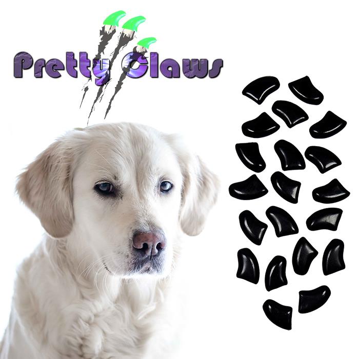60 PIECE Soft Nail Caps for Dog Claws ~ PRETTY CLAWS BRAND Keeps Their Paws Off - Picture 3 of 4