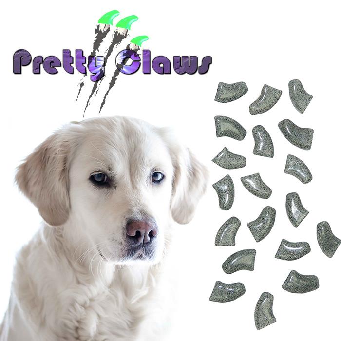 60 PIECE Soft Nail Caps for Dog Claws ~ PRETTY CLAWS BRAND Keeps Their Paws Off - Picture 4 of 4