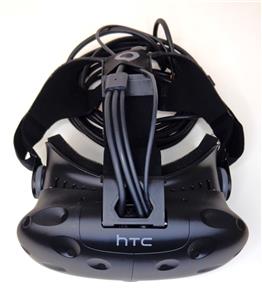 HTC Vive Virtual Reality Headset OPJT100 and Controllers, NO