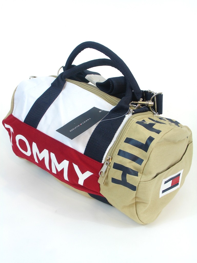 NEW NWT TOMMY HILFIGER MINI DUFFLE BAG, GYM or TRAVEL BAG, ALL COLORS ...