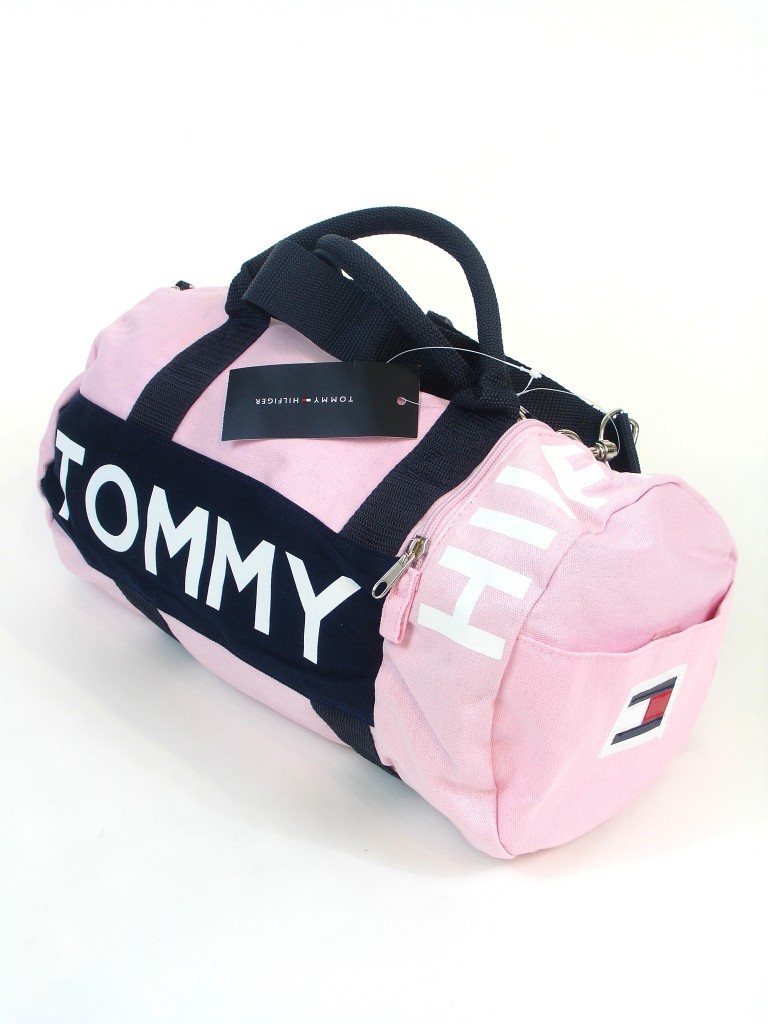 NEW NWT TOMMY HILFIGER MINI DUFFLE BAG, GYM or TRAVEL BAG, ALL COLORS ...