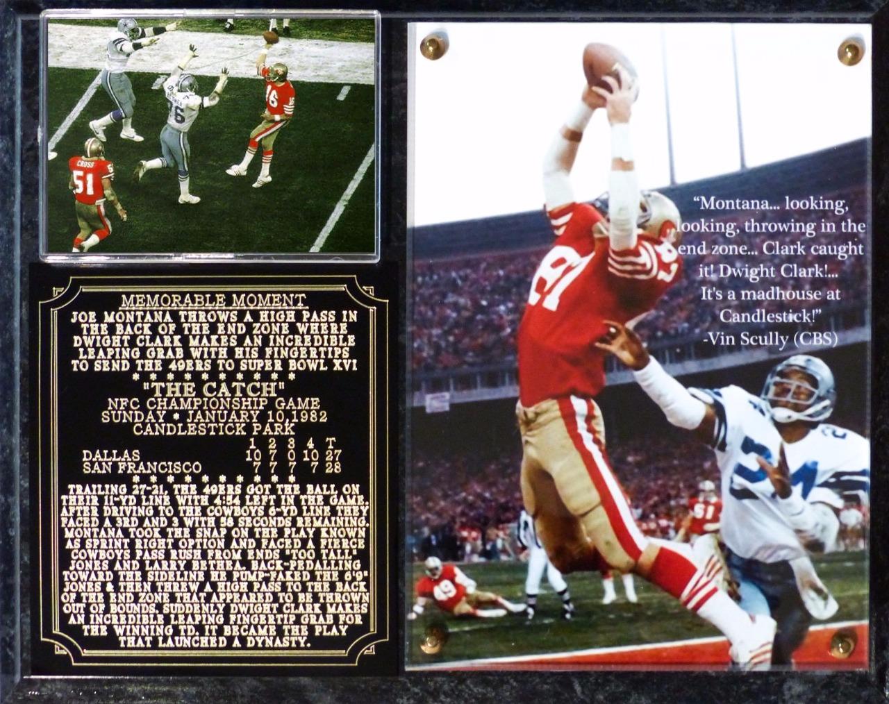 Dwight-Clark-The-Catch-Memorable-Moment-Photo-Plaque-