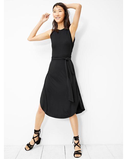 wrap belt dress