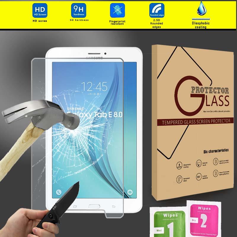 For Samsung Galaxy Tab E 8.0 SM-T377 HD Clear Tempered Glass Screen Protector