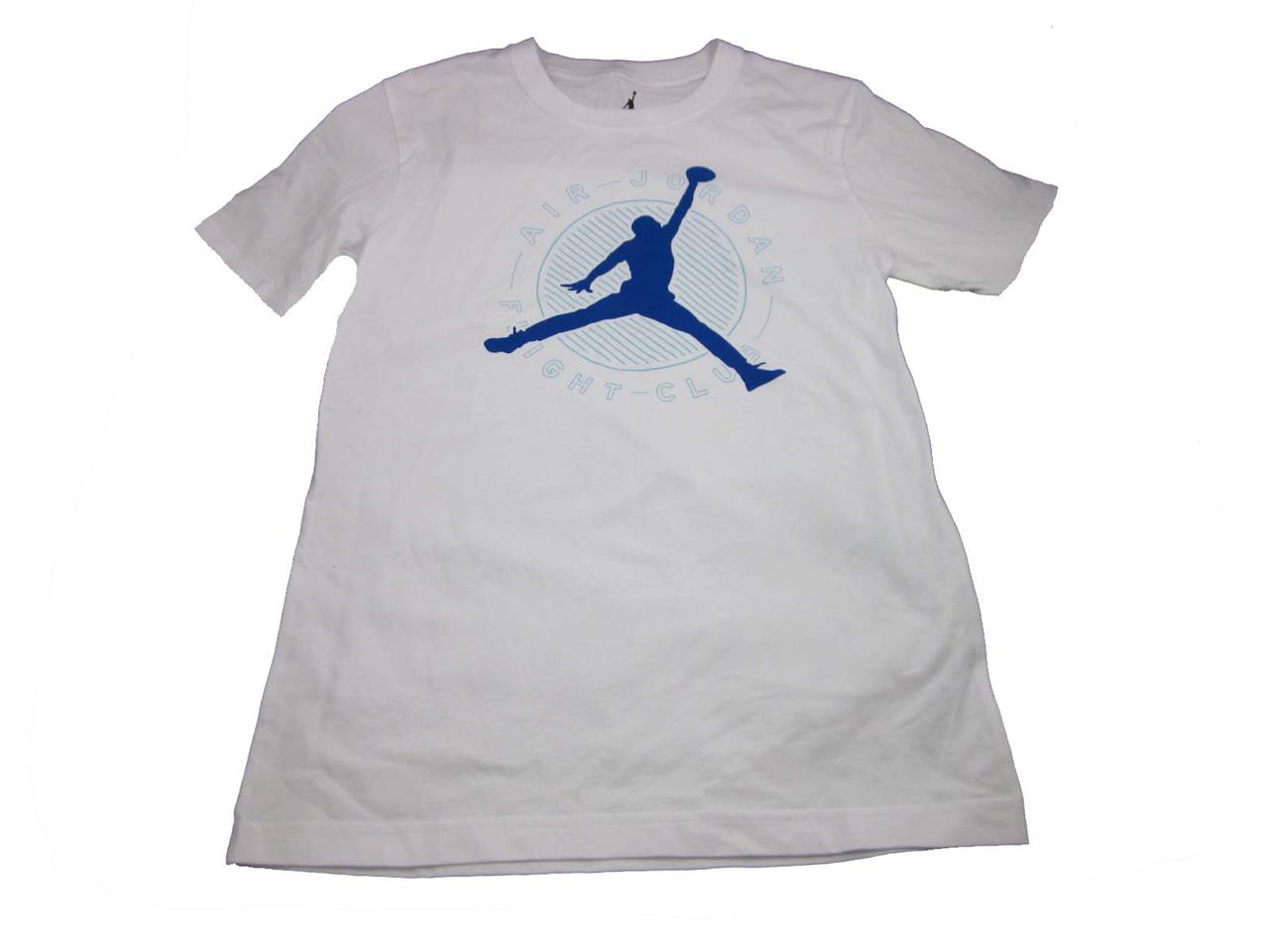 Big Selection Boys Youth Nike Air Jordan T-Shirt Tee Red White Black S ...