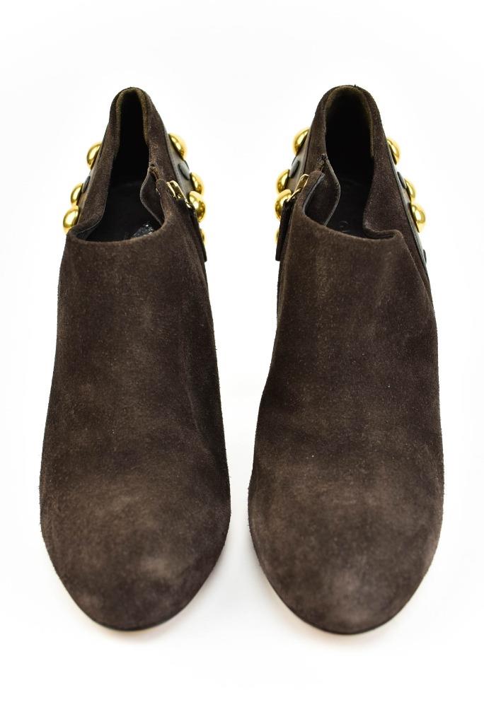 gucci gold boots