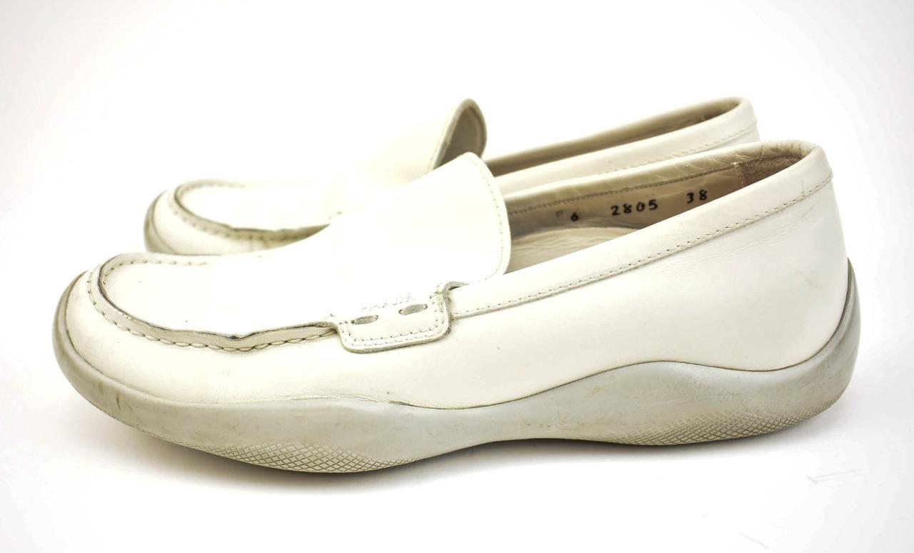 prada logo platform loafers
