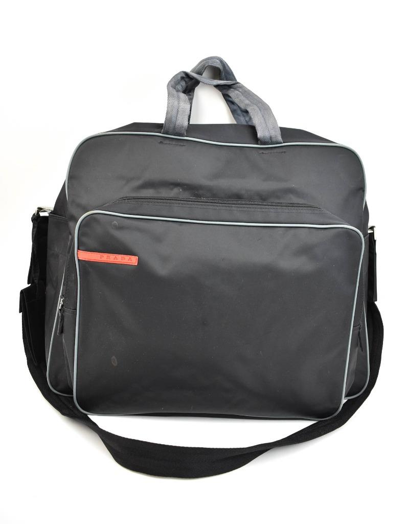 prada weekender travel bag