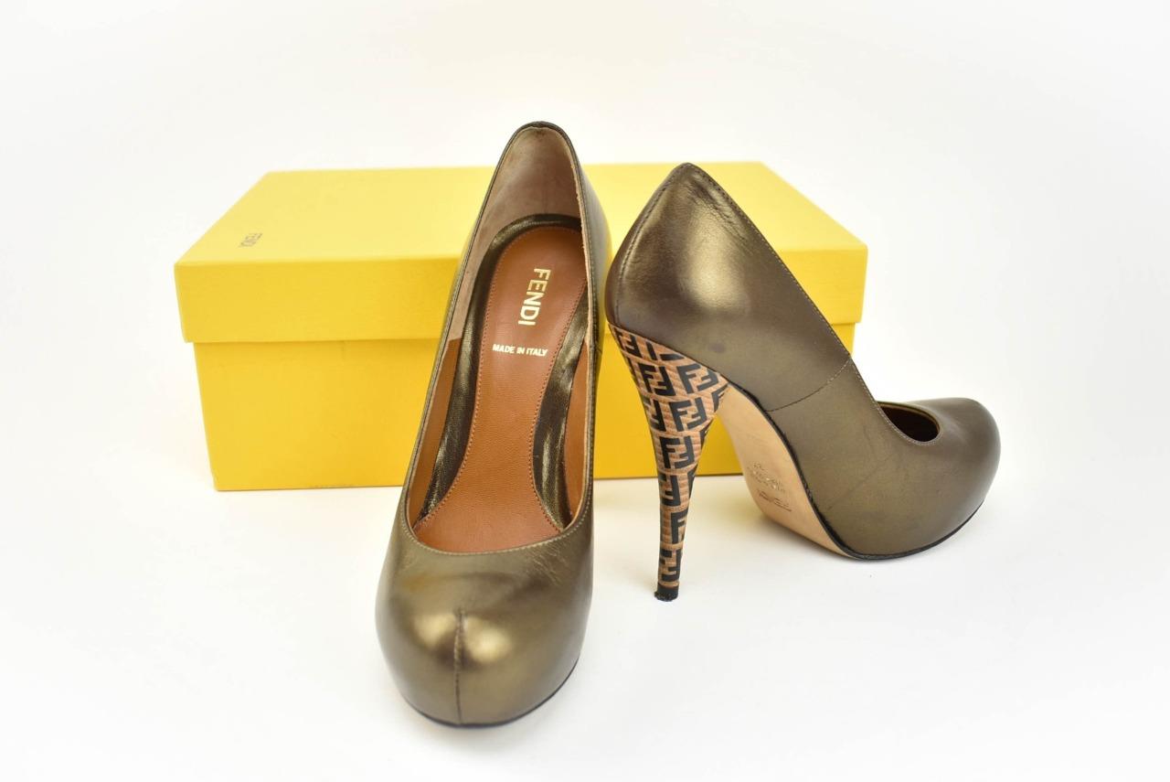 bronze pumps heels