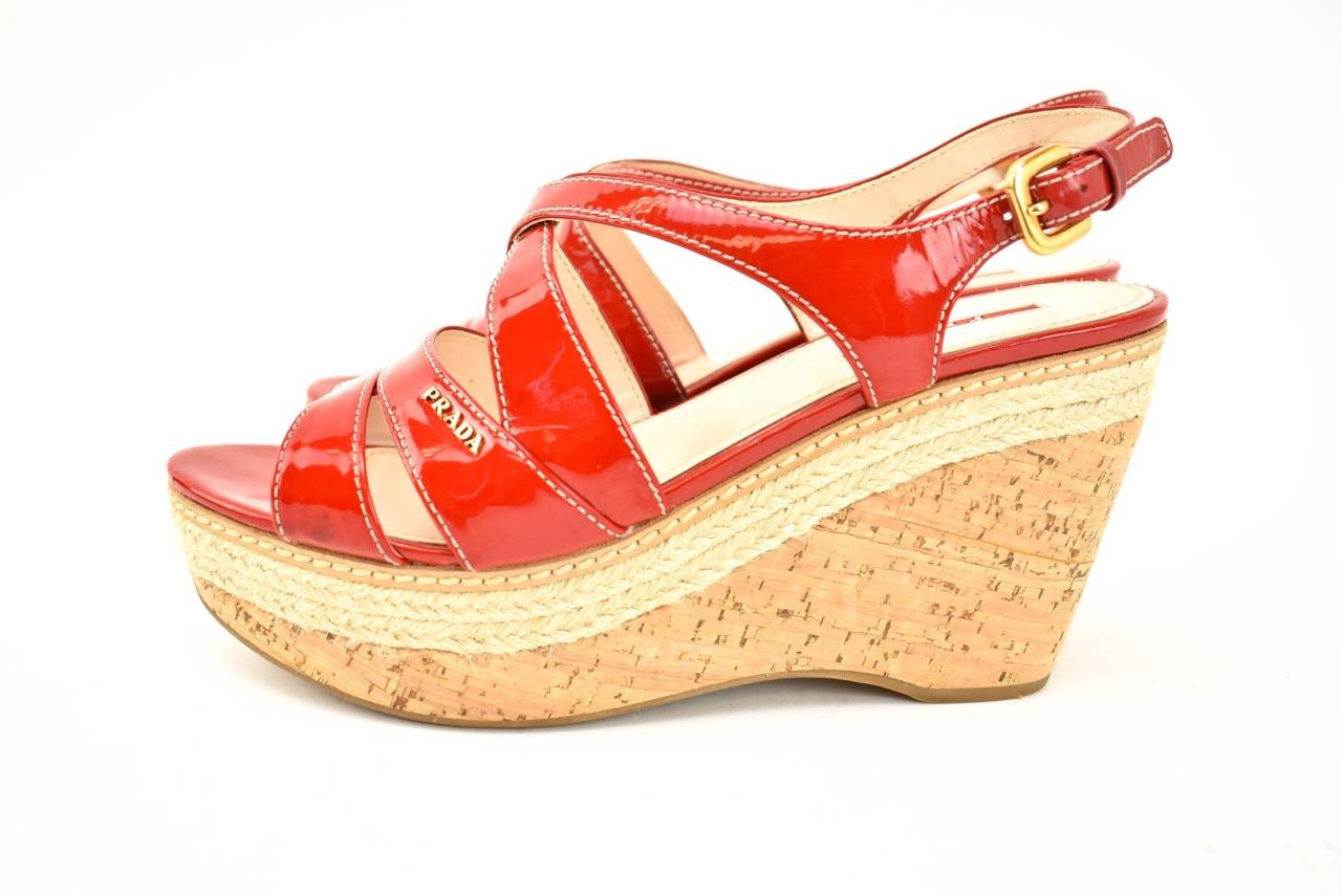 prada cork heels