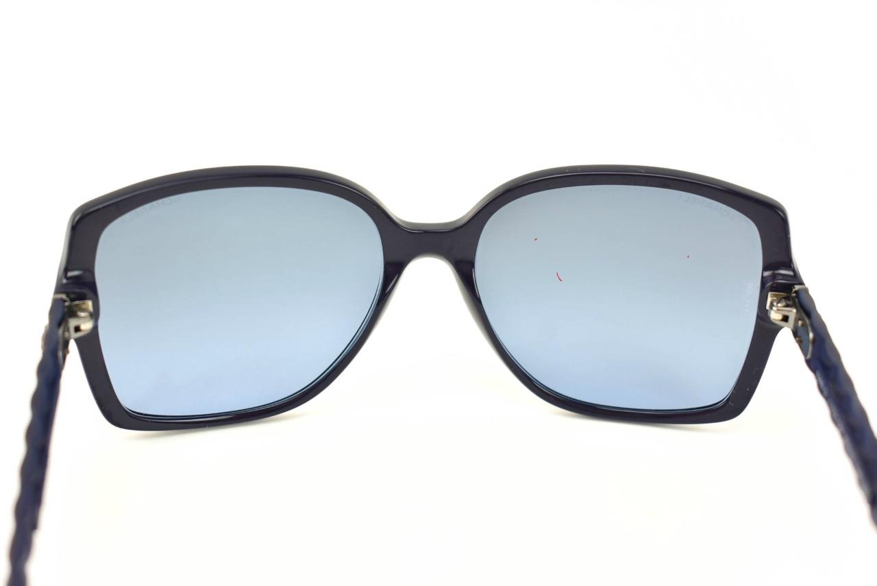 navy chanel sunglasses