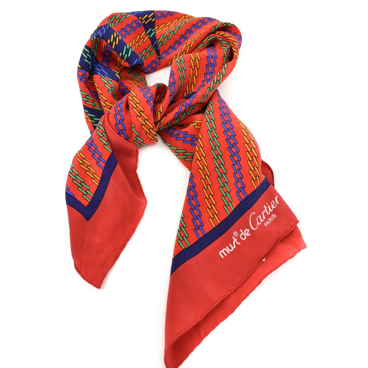 cartier scarf silk