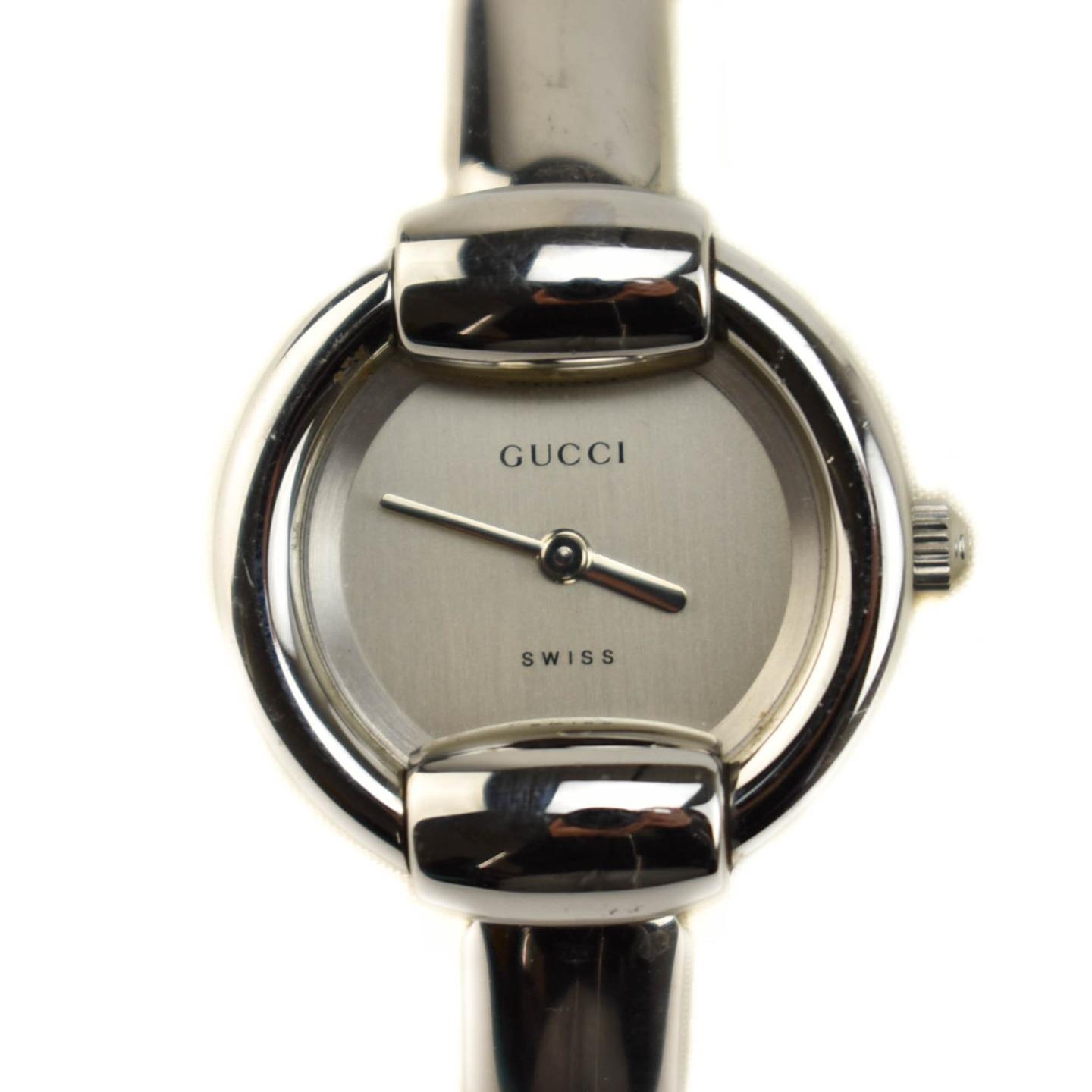 gucci 1400l silver watch price