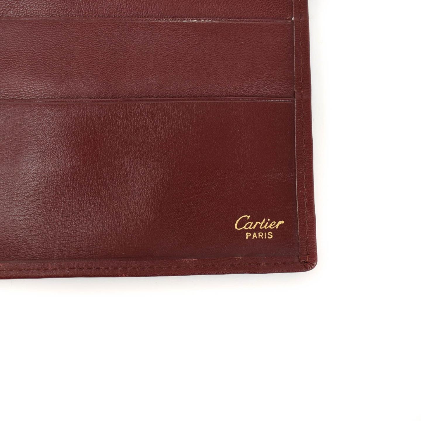 cartier mens leather wallet