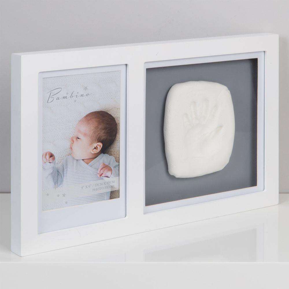 ukgiftstoreonline Baby Clay Hand Print /& Photo Frame Gift
