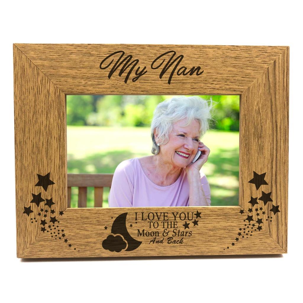My Nan Love You To The Moon And Back Photo Frame Gift Fw313 Ebay