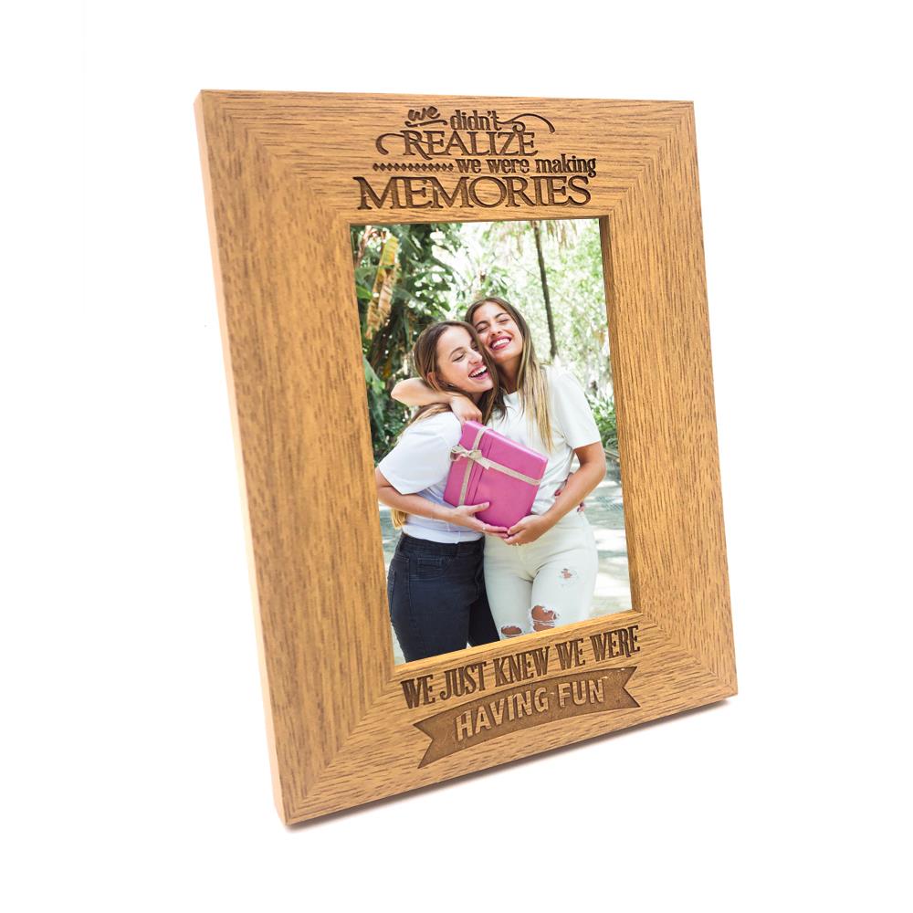 Details About We Didn T Realise Were Making Memories Photo Frame Gift Fw374