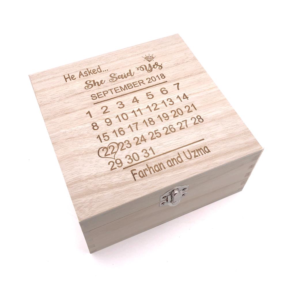born in 2018 keepsake box