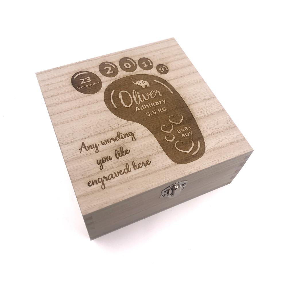 personalized keepsake box for boy