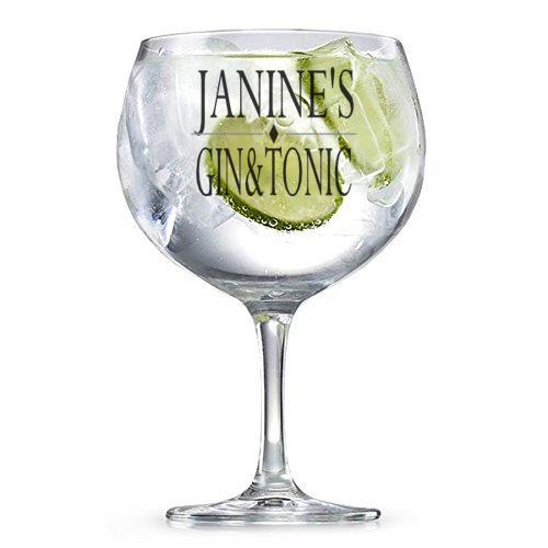 Personalised Engraved Gin Glass Gifts Any Name Gin And Tonic Gin2 Ebay