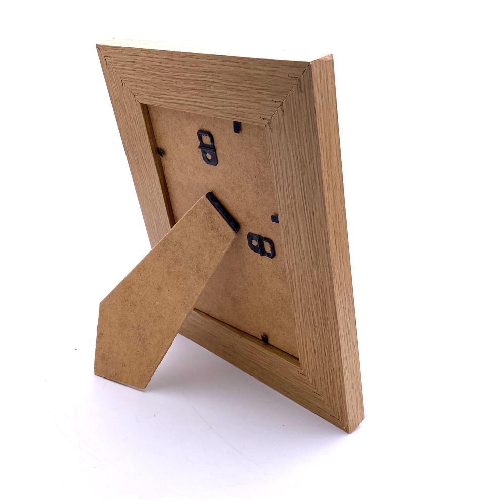 Dad In Loving Memory Remembrance Engraved Portrait Wooden Photo Frame