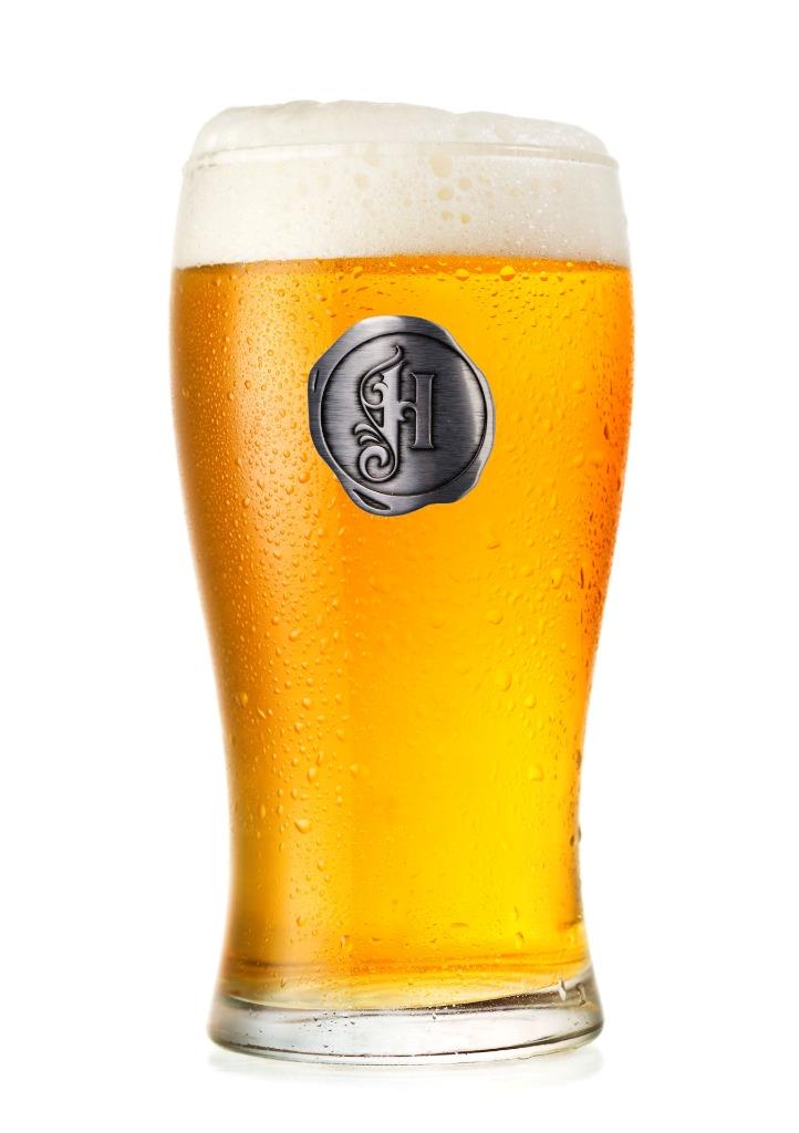 Personal Initial Letter Beer Glass Birthday Christmas Anniversary Gift For Him