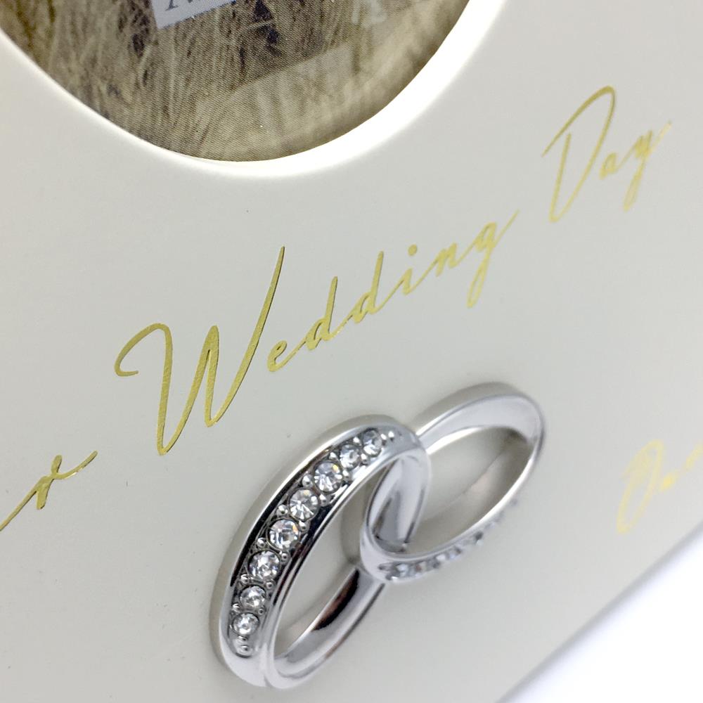 Personalised Golden 50th Wedding Anniversary Multi Photo