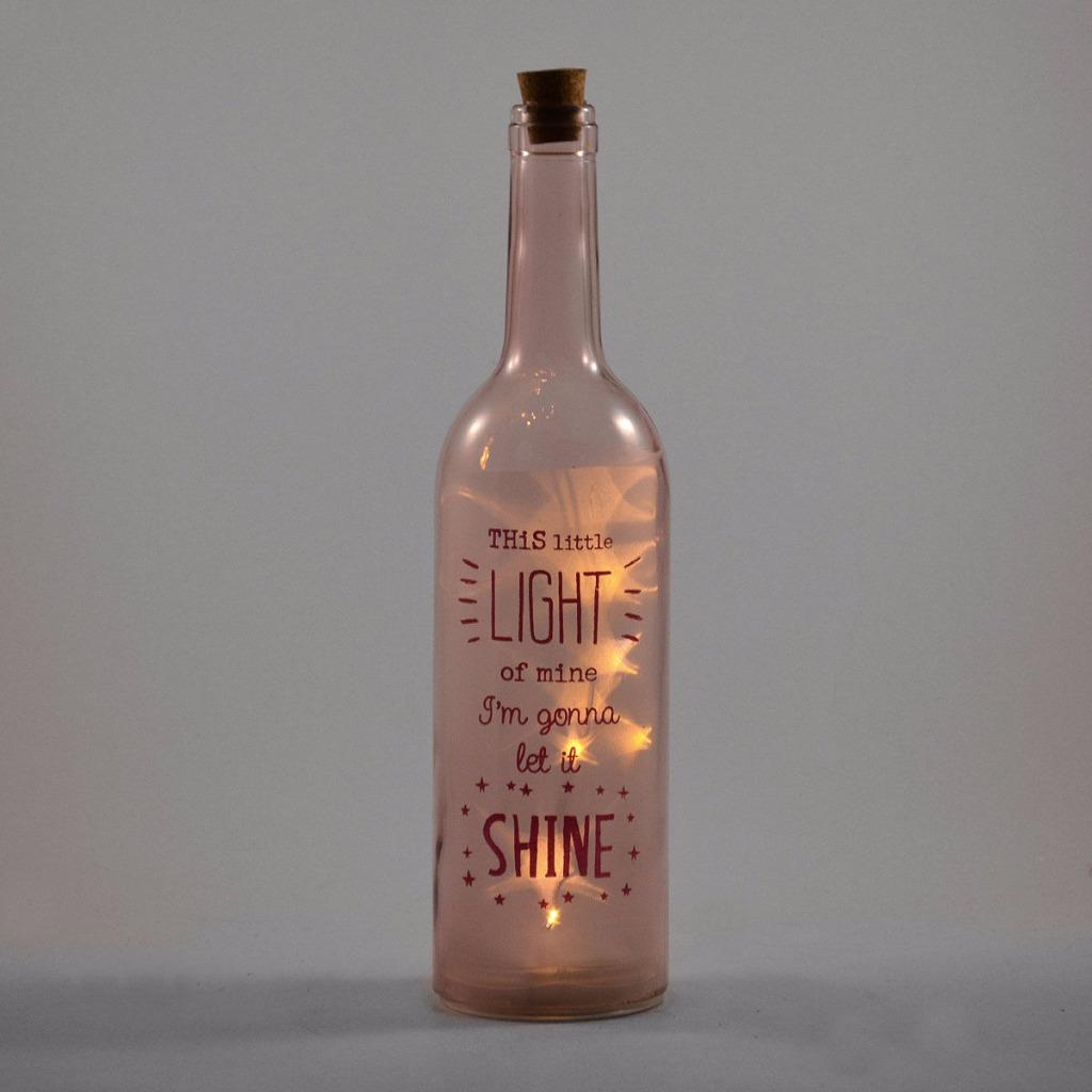 Beleuchtung Let It Shine Light Up Bottle Led Bottles Gift Pandeglangkab Go Id
