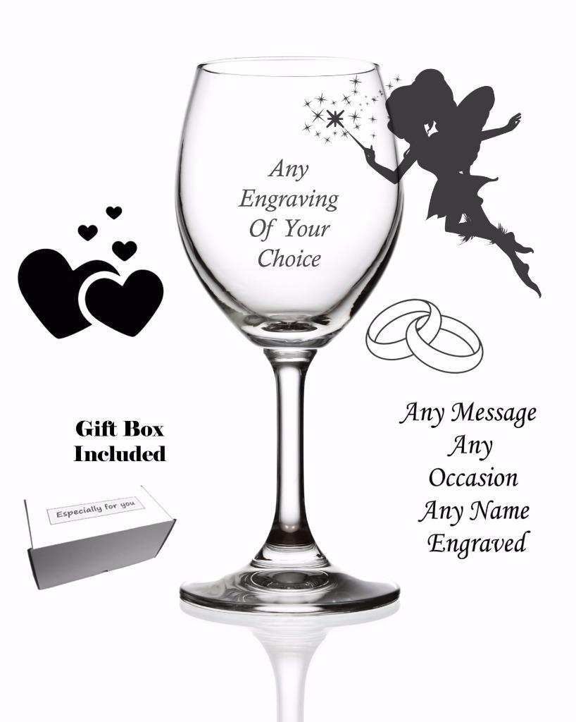 NEW PERSONALISED CRYSTAL CHAMPAGNE FLUTE GIFT BOXED WEDDING ANNIVERSARY BIRTHDAY