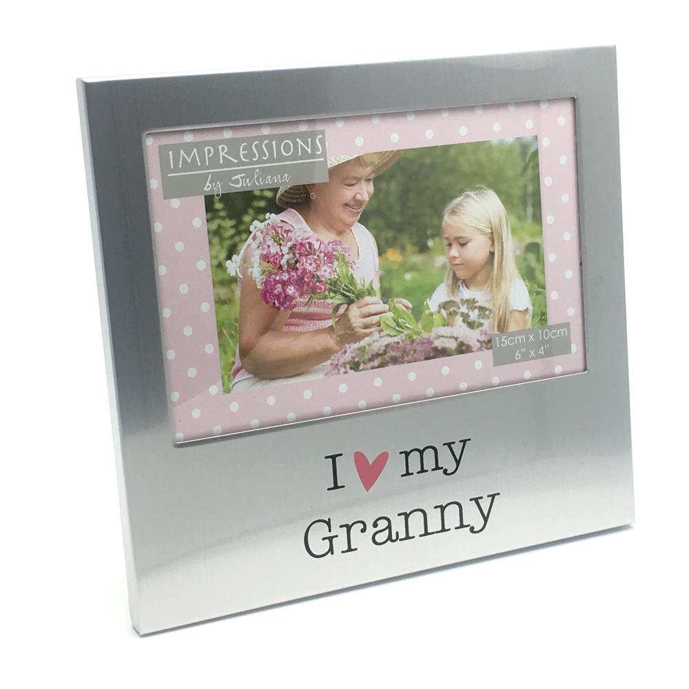 Details About I Love My Granny Photo Frame Gift New Boxed 6 X 4 Fa518gy