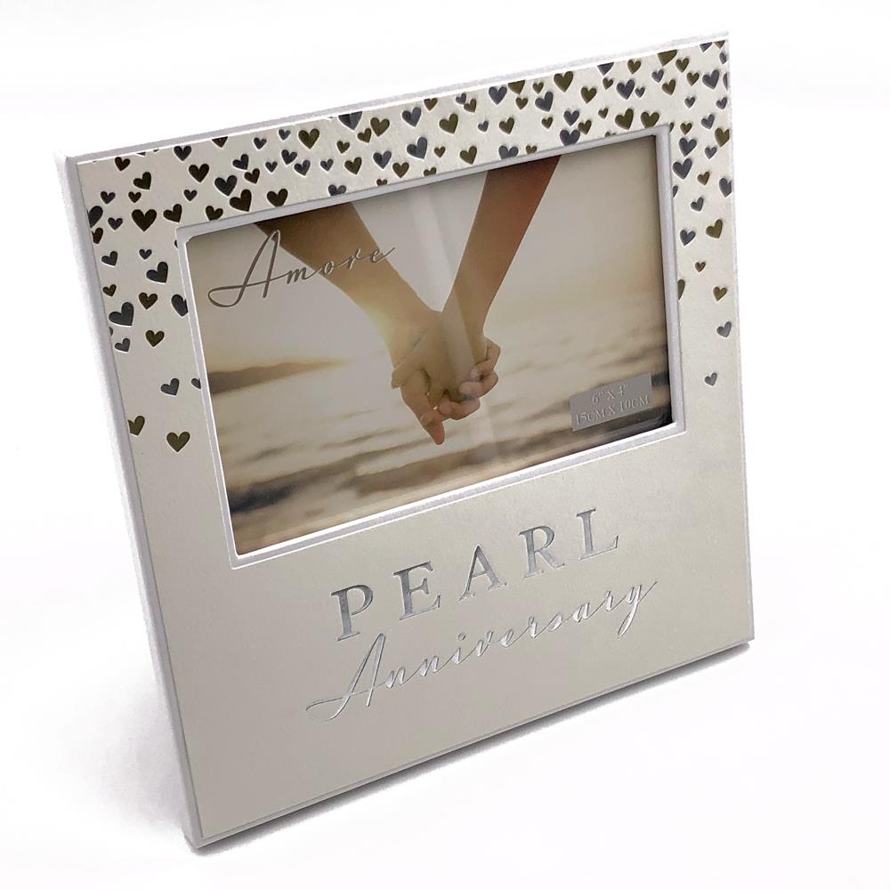 Personalised Decoration Ukgiftstoreonline 30th Pearl Wedding Photo