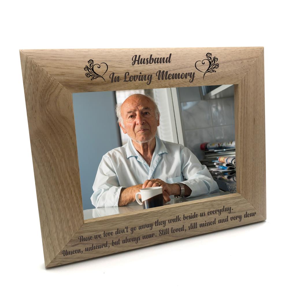 Husband Memorial Remembrance Photo Frame FW85 eBay