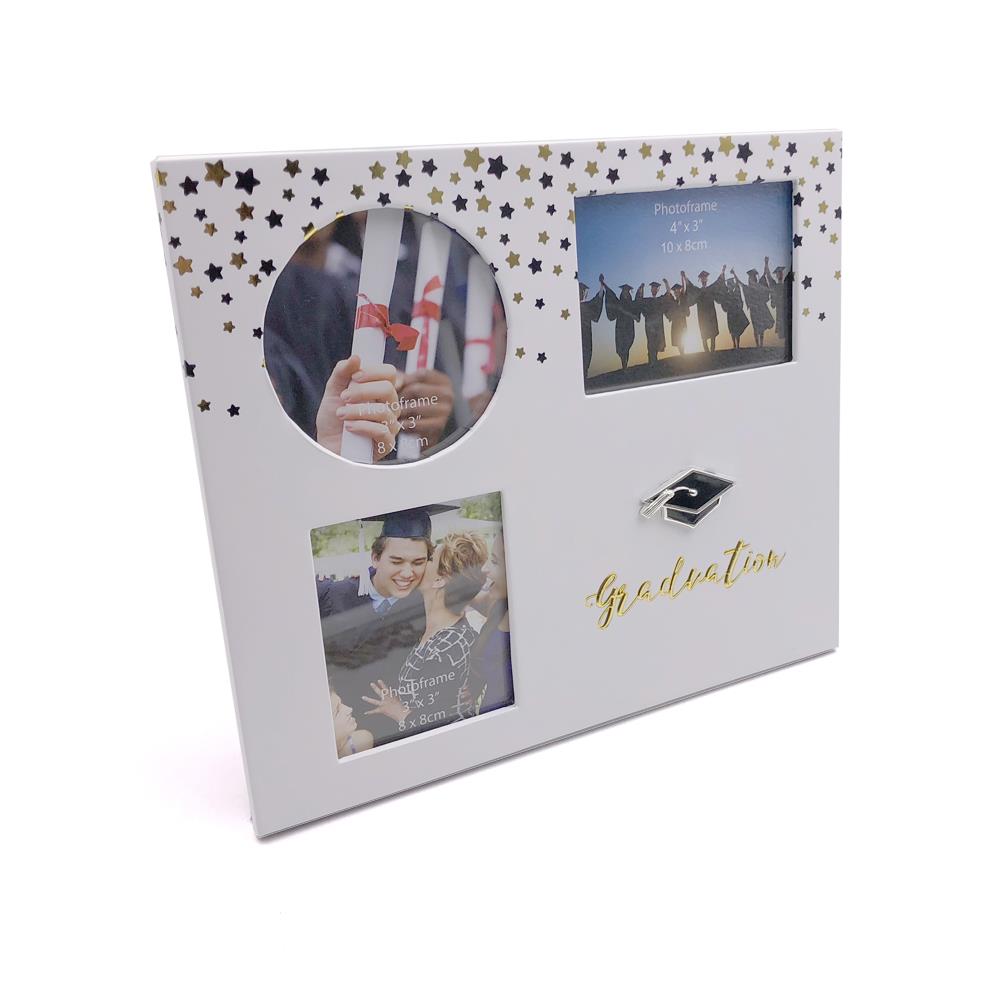 Graduation Collage Multi Photo Frame With Gold Words And Raised Icon Details About Graduation Collage Multi Photo Frame With Gold Words And Raised Icon Fl330col