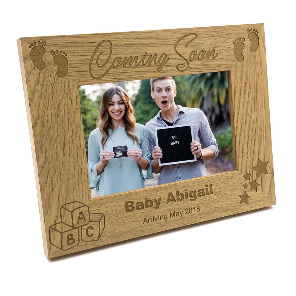 baby scan personalised frame