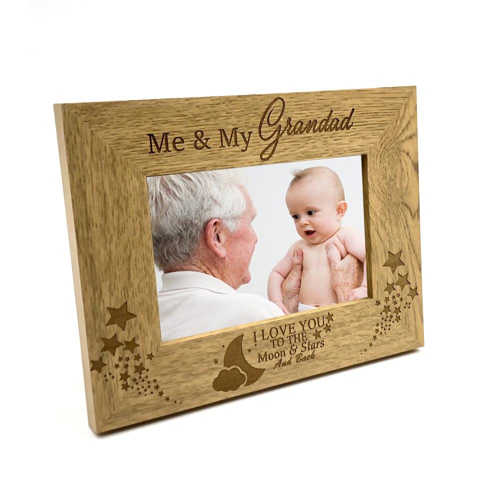 Me And My Grandad Love You To The Moon Photo Frame Gift Fw149 Ebay Me And My Grandad Love You To The Moon Photo Frame Gift Fw149 Ebay