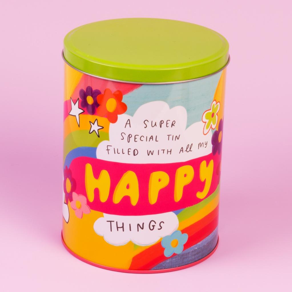 Beautiful Novelty Storage Cookie Tin With Funny Quotes Magic HN218